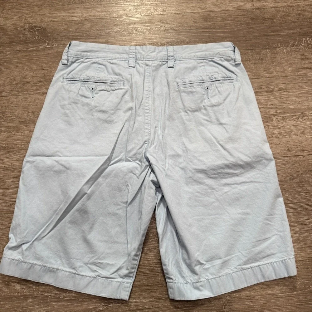 J Crew Shorts‎ Mens 30 Blue Cotton Beach Resort Preppy Chino Club Short 10